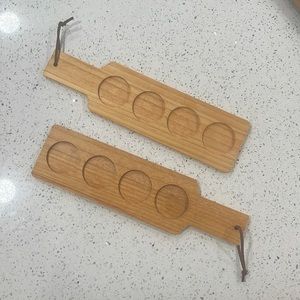 ✨TWO ✨Beer Flight Sampler Trays